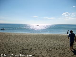 At The Beach