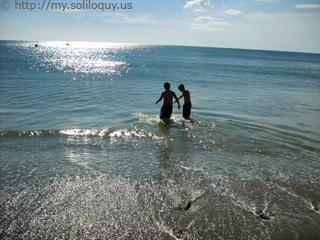 At The Beach