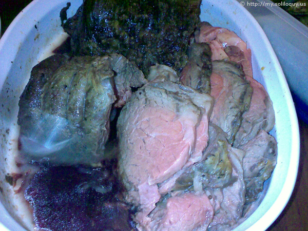 Erlich's roast beef!