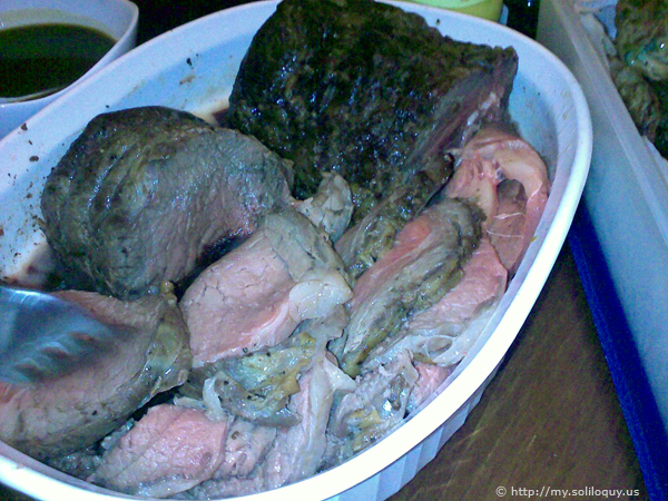 Erlich's roast beef again!