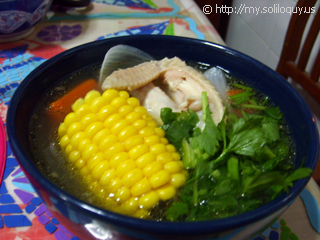 Chicken Soup With Corn