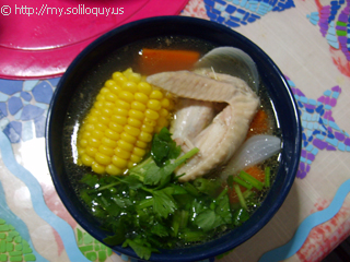 Chicken Soup With Corn