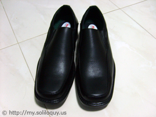 Leather shoes from Bata!