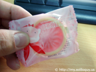 Strawberry Condom